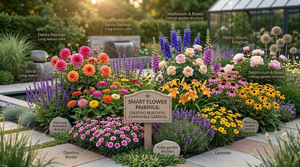 Smart Flower Pairings That Work Well Together