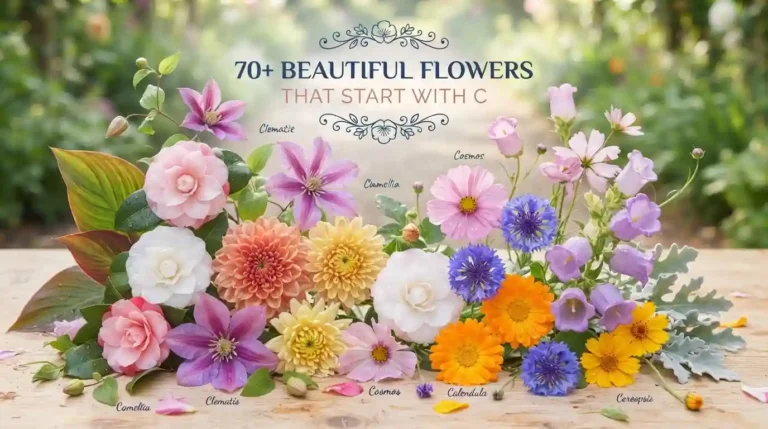 Flowers that start with C – photo guide with names