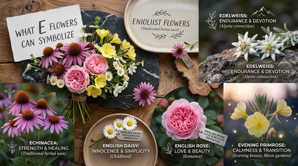 What E Flowers Can Symbolize