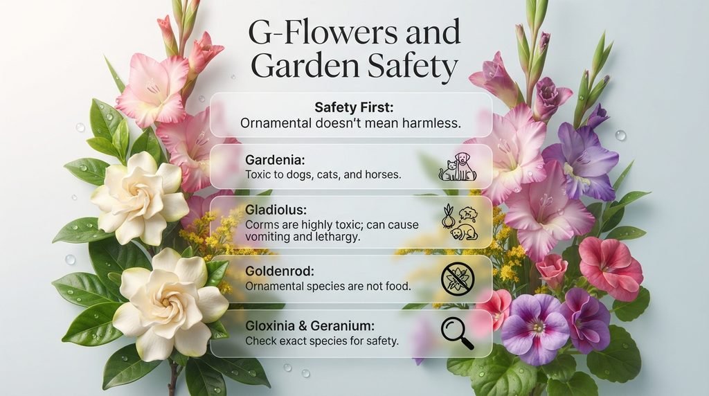 G Flowers and Garden Safety