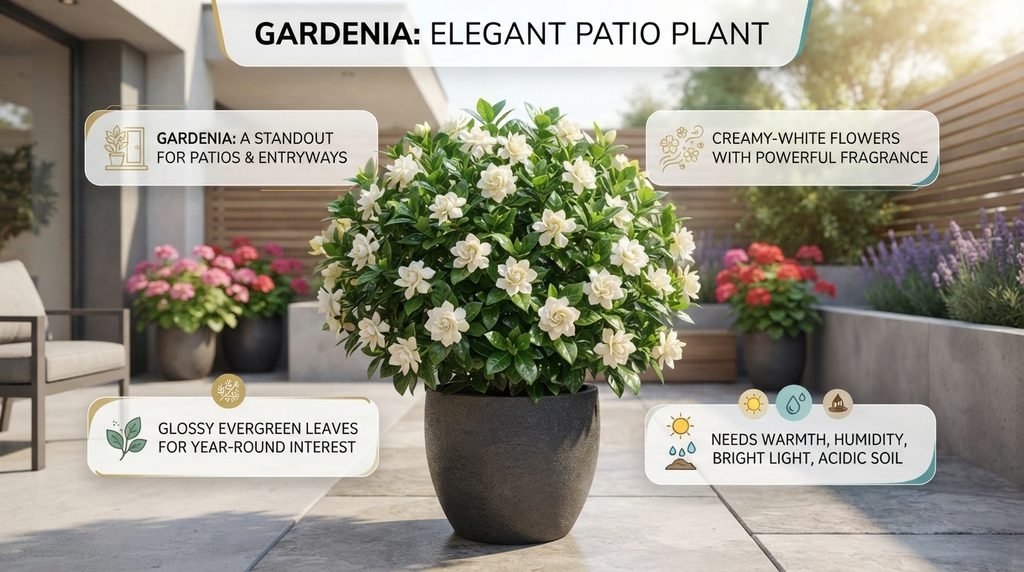 Fragrant G Flowers for Patios and Entryways