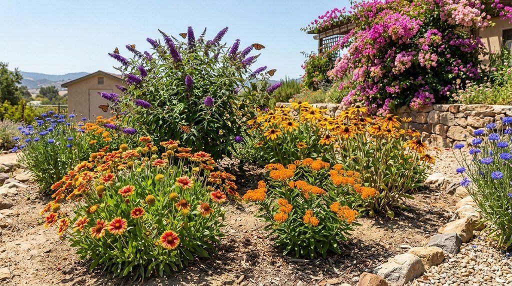 Full-Sun B-Flowers That Handle Real Heat