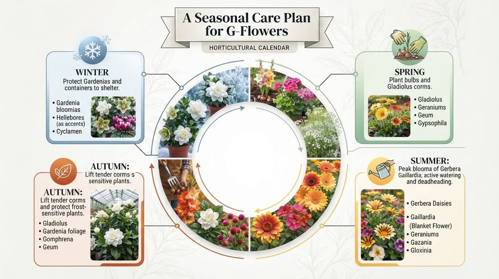A Seasonal Care Plan for G Flowers