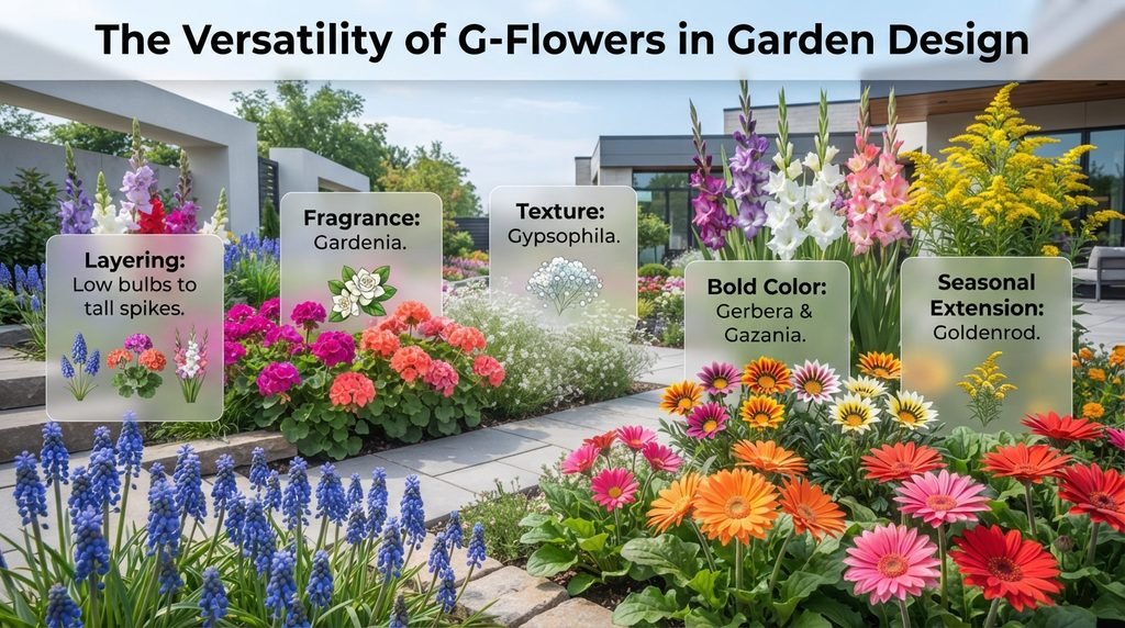 What Makes G Flowers So Useful in Garden Design?