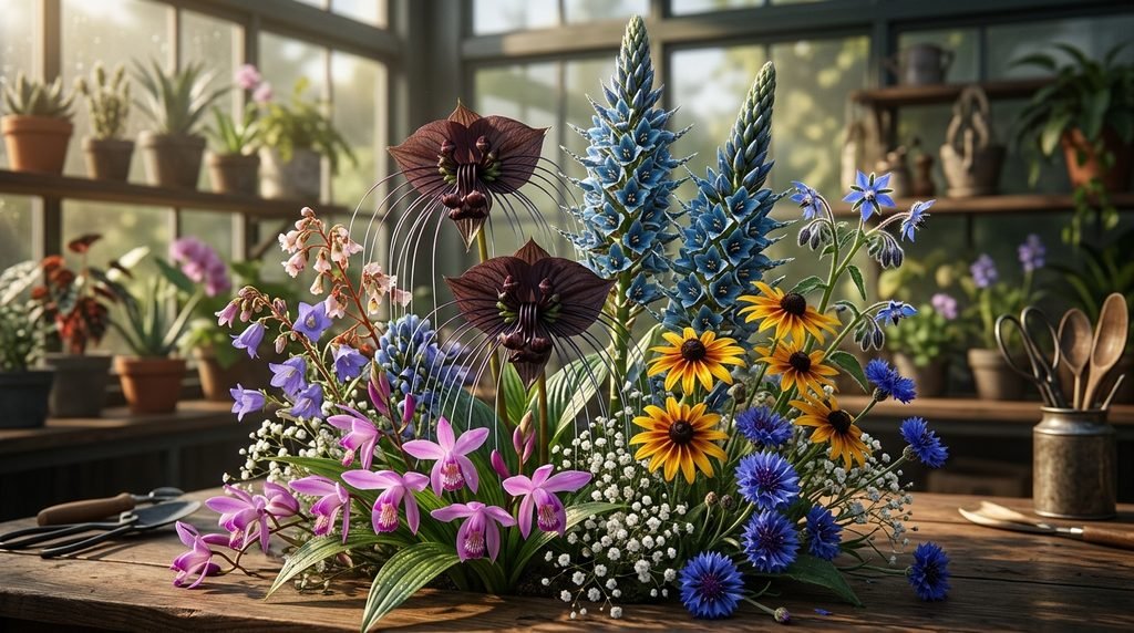 The Full Alphabetical List of B-Flowers
