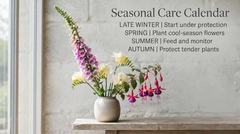 A Simple Seasonal Care Calendar