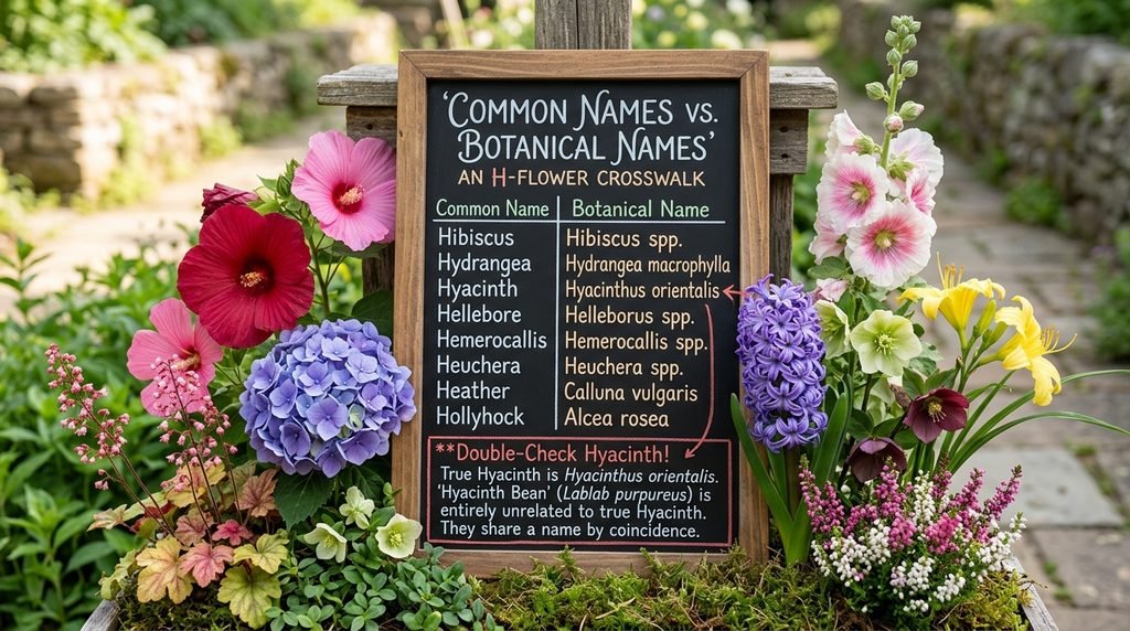 Common Names vs. Botanical Names