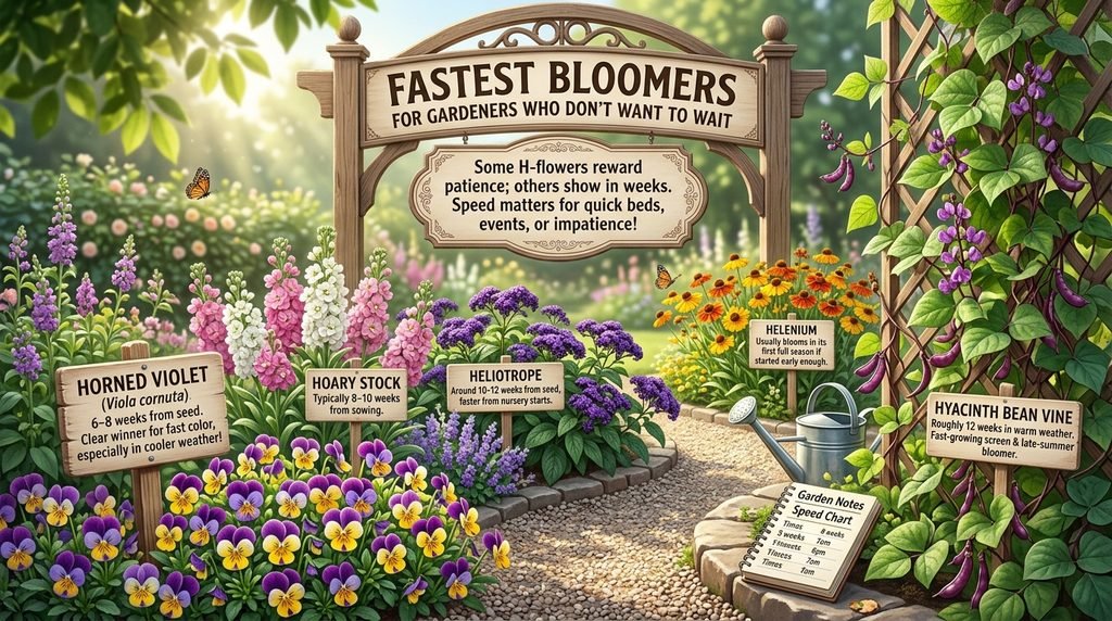 Fastest Bloomers for Gardeners Who Don't Want to Wait