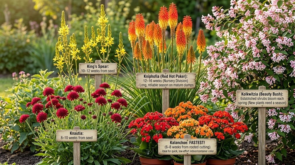 Which K-Flowers Bloom the Fastest