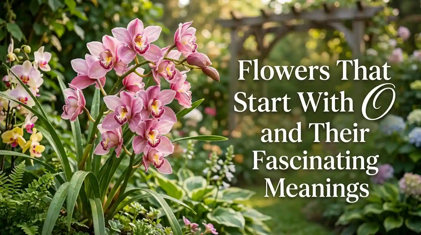 Beautiful flowers that start with O and their fascinating meanings