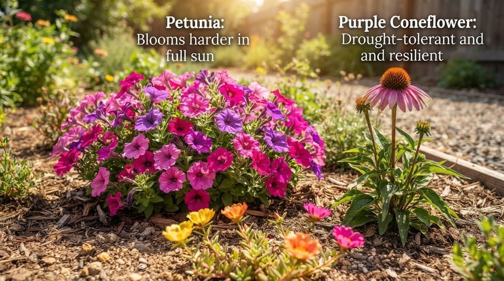 Full-Sun Picks That Hold Their Color