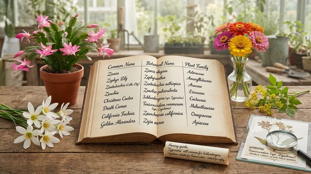 Matching Common Names to Botanical Names
