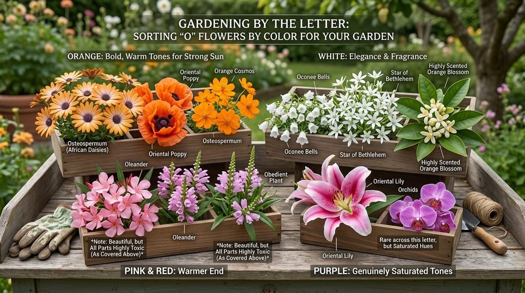 Sorting These Flowers by Color