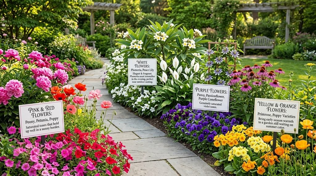 Sorting These Flowers by Color