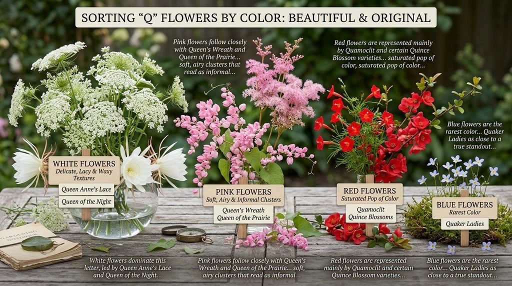 Sorting These Flowers by Color