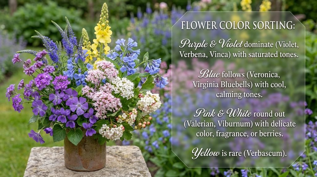 Sorting These Flowers by Color