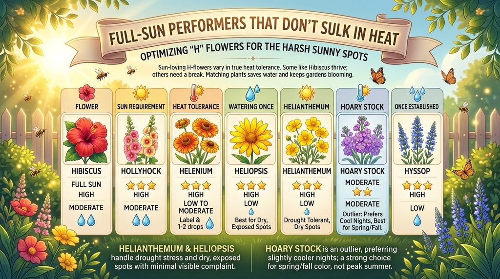 Full-Sun Performers That Don't Sulk in Heat