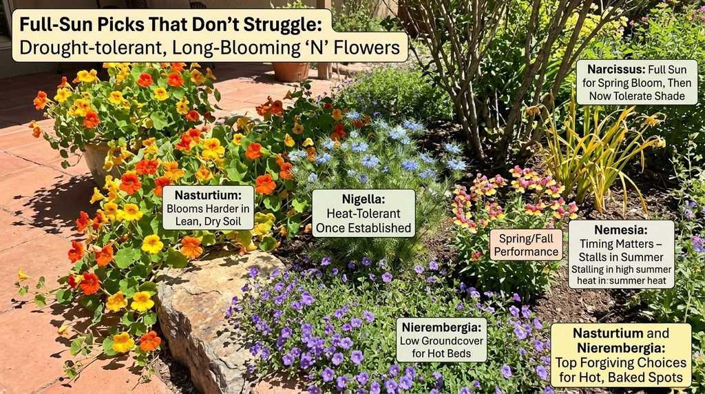 Full-Sun Picks That Don't Struggle
