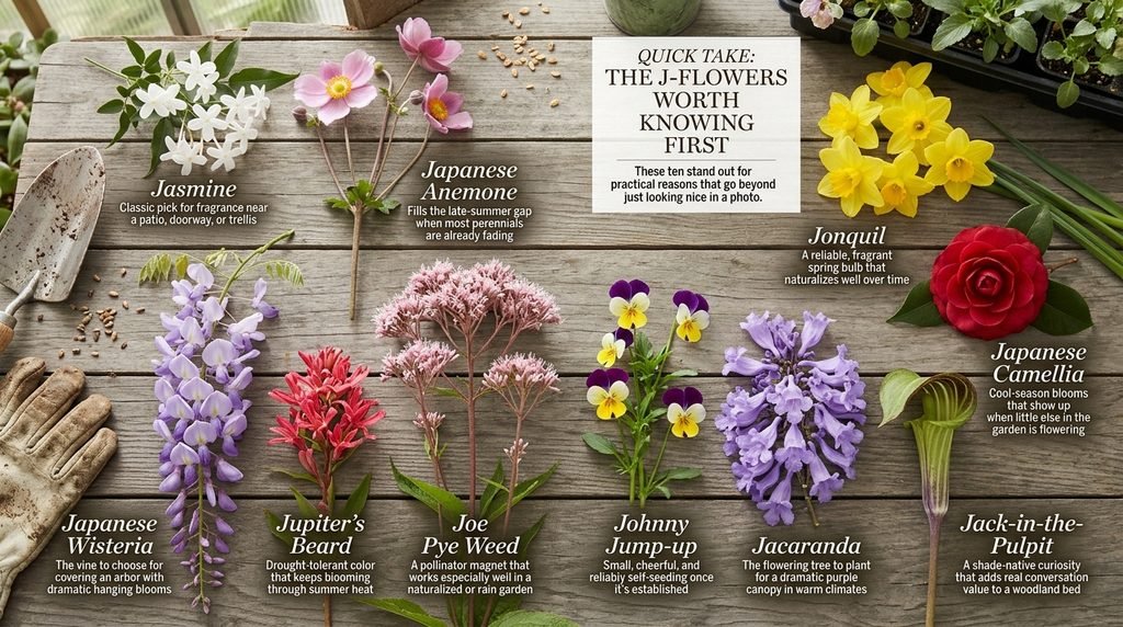 Quick Take: The J-Flowers Worth Knowing First