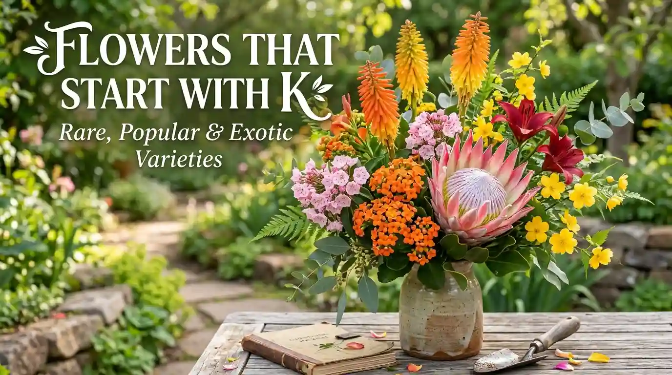 Flowers that start with K including rare, popular, and exotic flower varieties