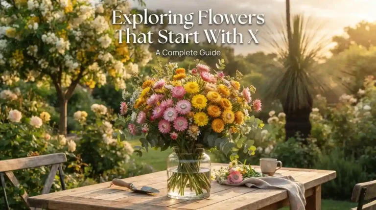 Unique flowers that start with X with names and pictures